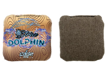 Strive Cornhole | Dolphin Series | Limited Edition "Splash" | ACL Approved Cornhole Bags